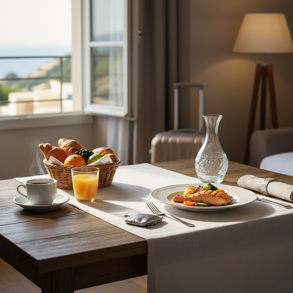 „Half board“ reikšmė: ką gausite pasirinkę šį maitinimą?