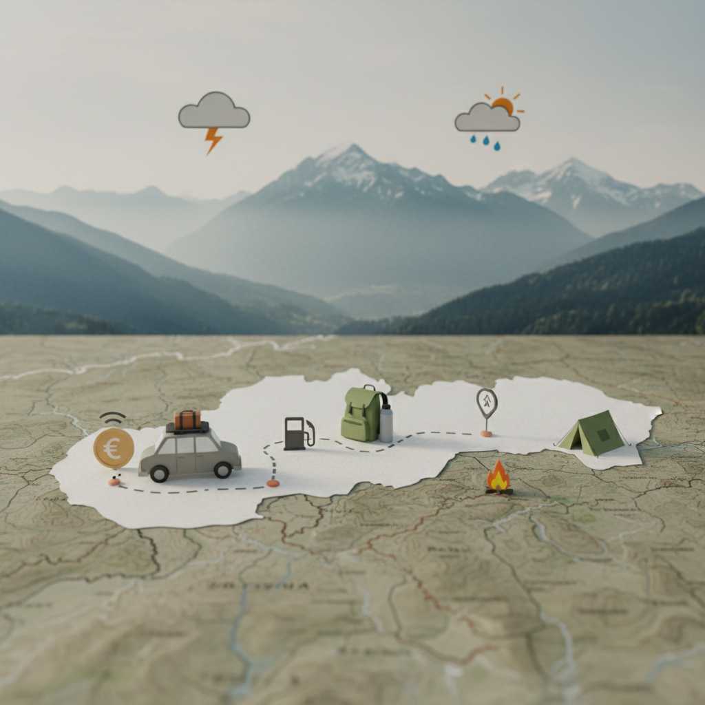 Kelionė į Slovakiją automobiliu: ką žinoti ir kiek kainuos?