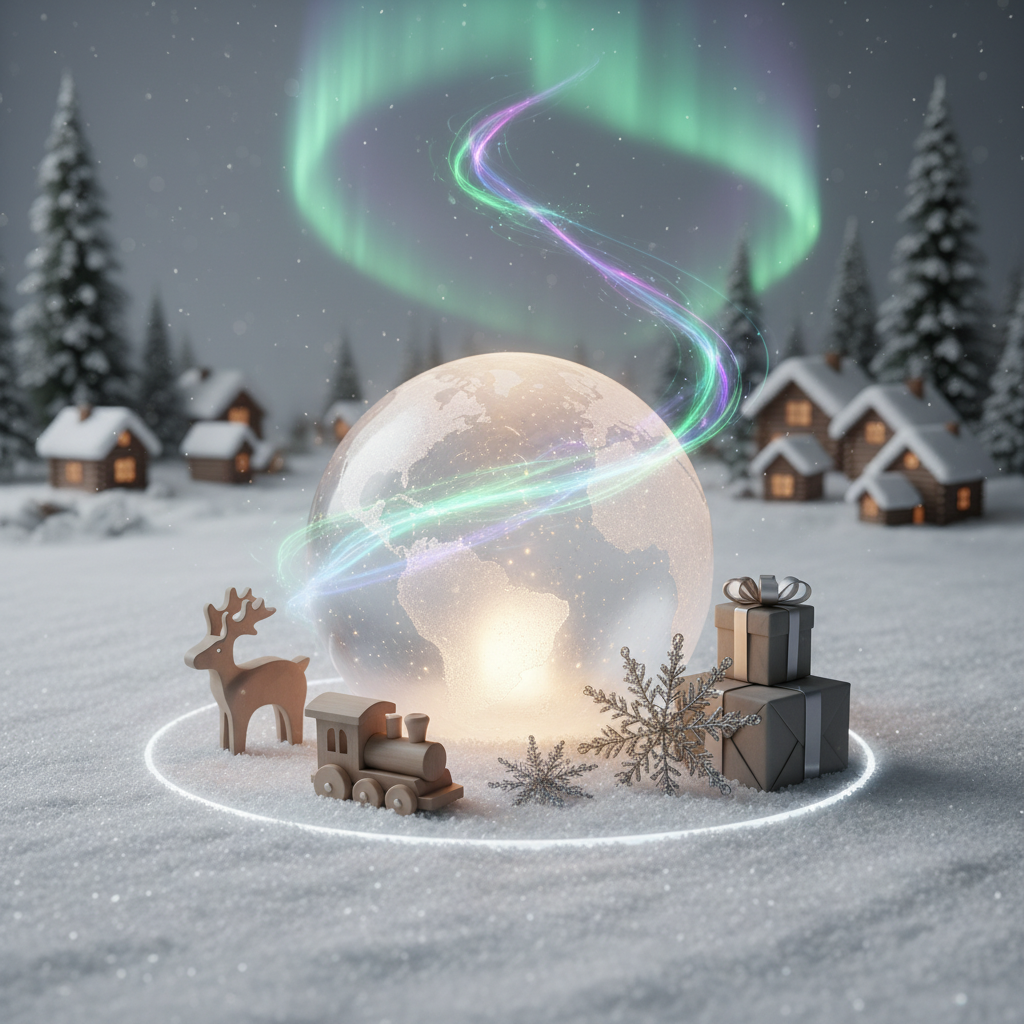 Kur gyvena Kalėdų Senelis: pasižvalgykite po jo rezidenciją