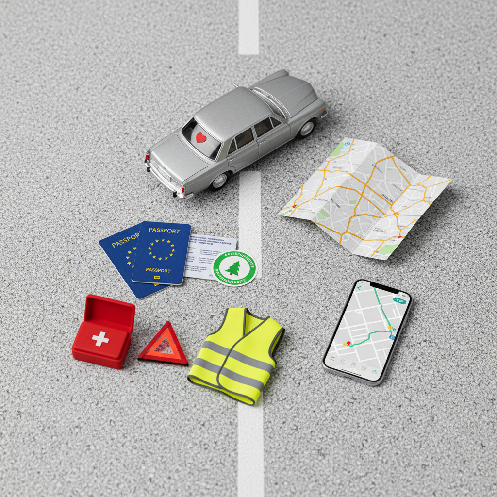 Vykstantiems į Vokietiją automobiliu: ką būtina žinoti?